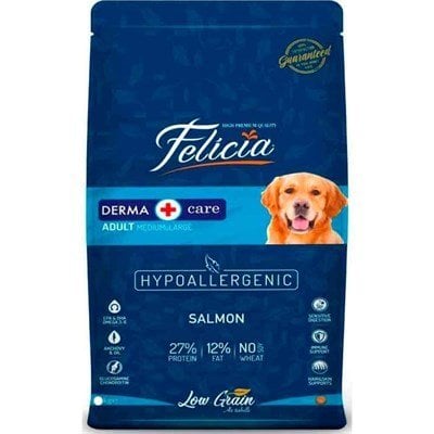 Felicia HypoAllergenic Somonlu Büyük Irk Yetişkin Köpek Maması 3 Kg