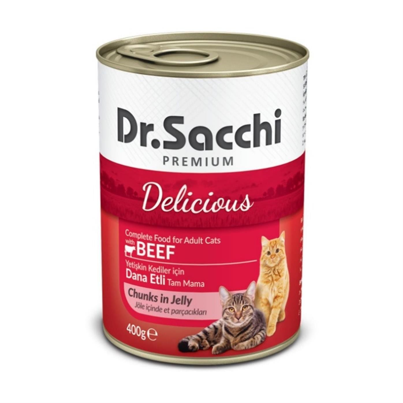 DR. SACCHİ KD SIĞIR ETLİ KONSERVE 400 Gr
