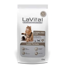 LaVital Kuzu Etli Kısırlaştırılmış Kedi Maması 12kg