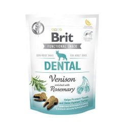 Brit Dental Biberiye ve Geyik Etli Diş Sağlığı için Köpek Ödülü 150gr