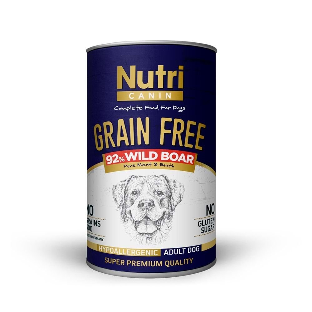 Nutri Yaban Domuzlu Yetişkin Köpek Konservesi 400 Gr