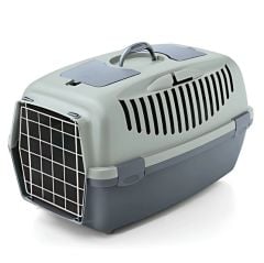 Stefanplast Gulliver 2 Metal Kapılı Mavi Kedi Köpek Çantası