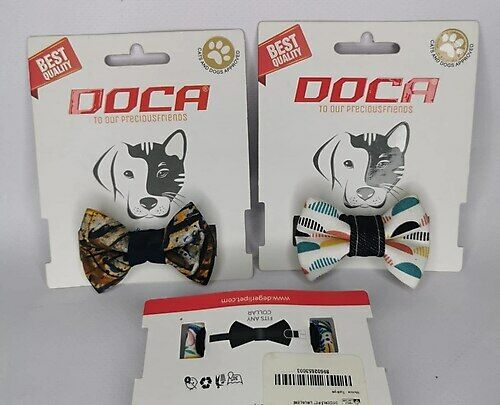 Doca kedi ve köpek papyon  M 12cm