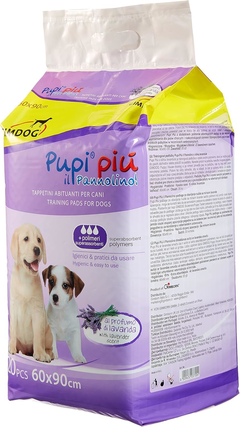 Gimdog Lavanta Kokulu Köpek Çiş Pedi 20'Li - 60x90cm