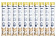 Gimcat Sticks Alabalık Somonlu Kedi Ödül Çubuğu 10 lu