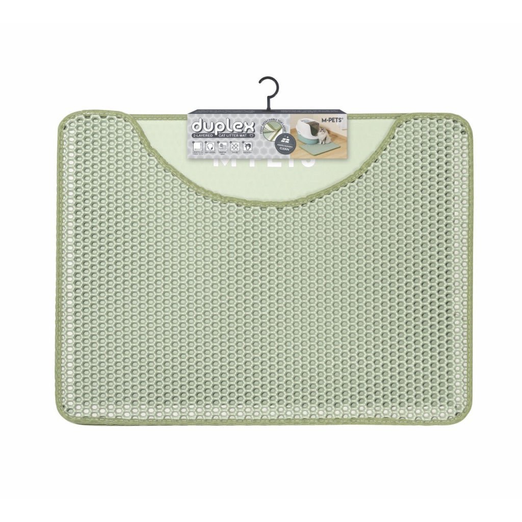 M-PETS DUBLEX TUVALET ÖNÜ PASPASI YEŞİL 60*45 CM 20117803