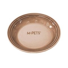 M-PETS FLATTY SERAMİK MAMA KABI 250 ML BROWN