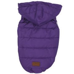 Pawstar Köpek Montu Kapşonlu Mor 22108 - M