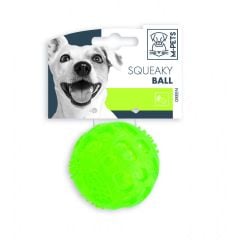 M-PETS OYUN. SESLİ TOP YEŞİL 6,3 CM 10608499