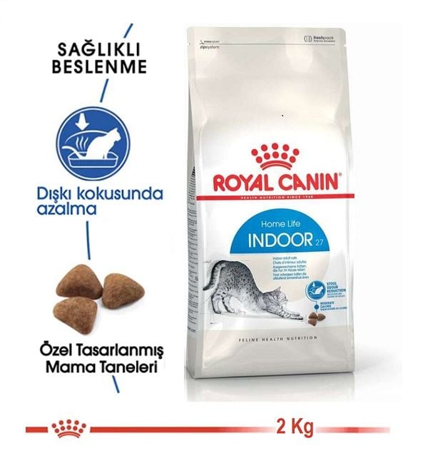 Royal Canin İndoor 27 Kedi Maması 2 Kg