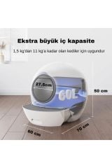 ELS Pet SMART PRO OTOMATİK AKILLI KEDİ TUVALETİ