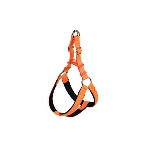 Doca Dokuma Köpek Göğüs Tasması Turuncu 3XL