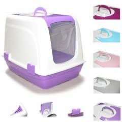 Büyük Boy Kapalı Kedi Tuvaleti 46*65*50cm