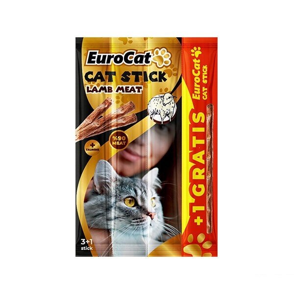 Eurocat Kedi Ödül Sticks Kuzu Etli 5152