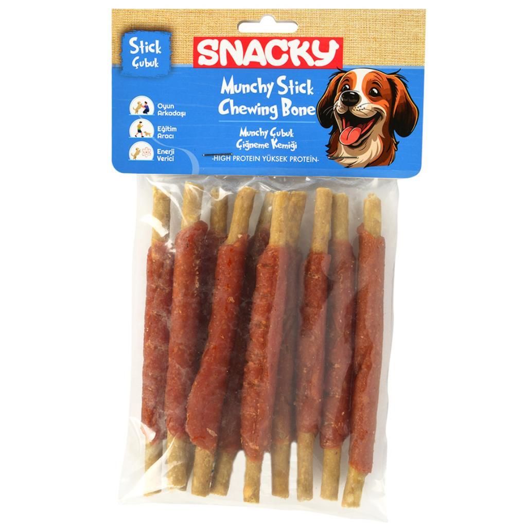 Snacky Munchy Ördek Sargılı Köpek Ödül 10'lu