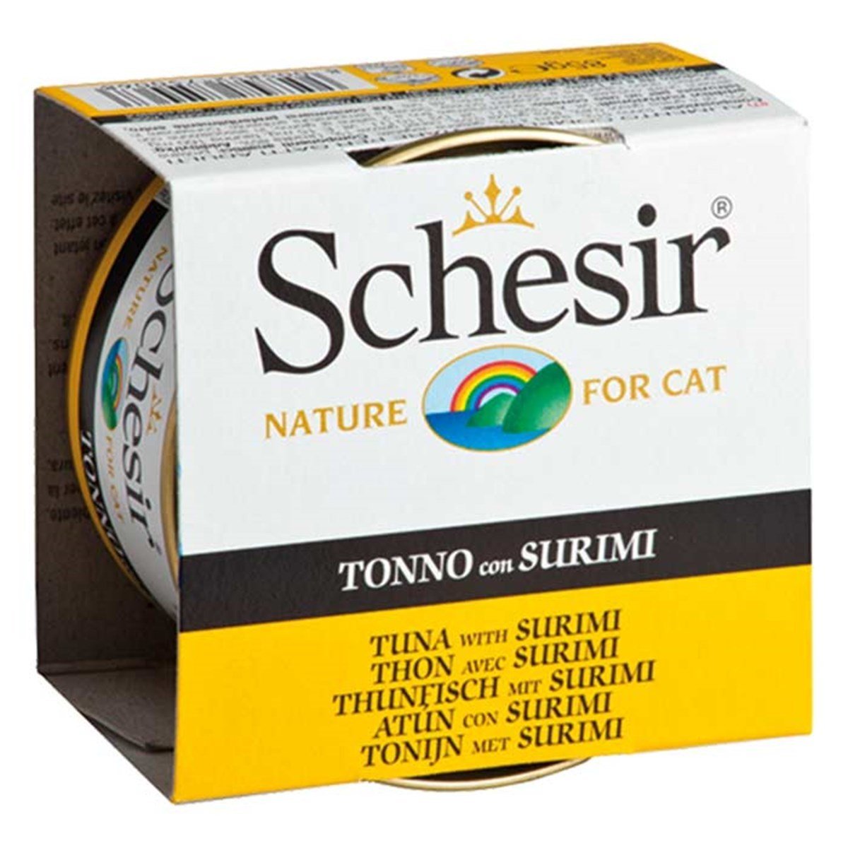 Schesir Ton Balıklı Ve Surimi Jöleli Kedi Konservesi 85 Gr
