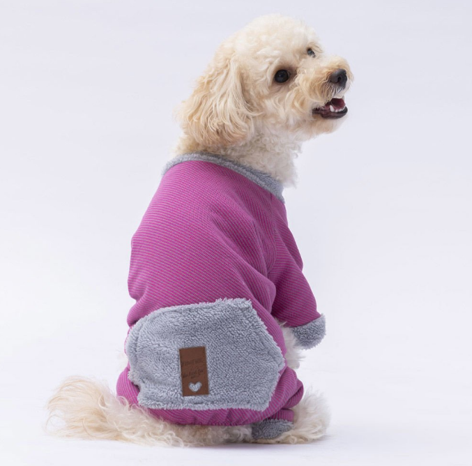 Pawstar Fuşya Alabama Polar Tulum 2XL 24902