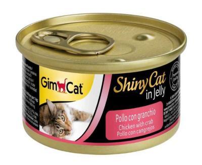 Gimcat Shinycat Tavuklu Yengeçli Konserve Mama 70 Gr