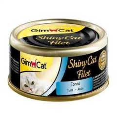 Gimcat Shinycat Kıyılmış Tuna Balıklı Kedi Konservesi 70 Gr Broth
