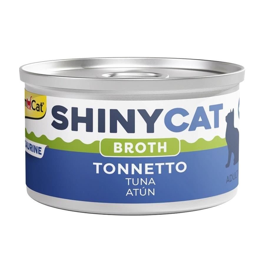 Gimcat Shinycat Kıyılmış Tuna Balıklı Kedi Konservesi 70 Gr Broth