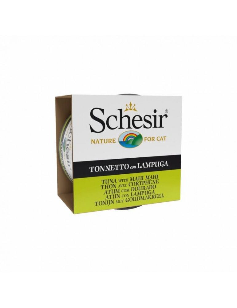 Schesir Ton Balıklı ve Mahi Mahili Kedi Konservesi 85gr