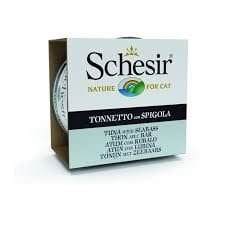 Schesir Ton Balığı ve Levrekli Jöleli Kedi Konservesi 85 Gr