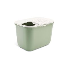 Savic Hop In Üstten Girişli Kedi Tuvaleti Yeşil 58,5  X 39  X 39,5 cm