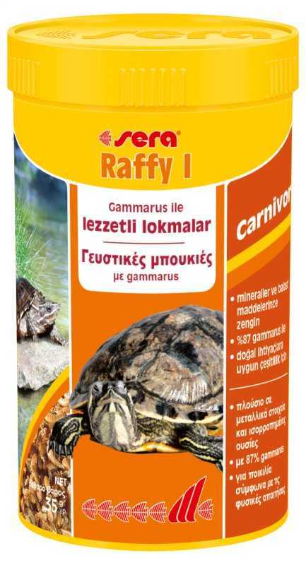 Sera Raffy I (Gammarus) Kaplumbağa ve Sürüngen Yemi 250 ML