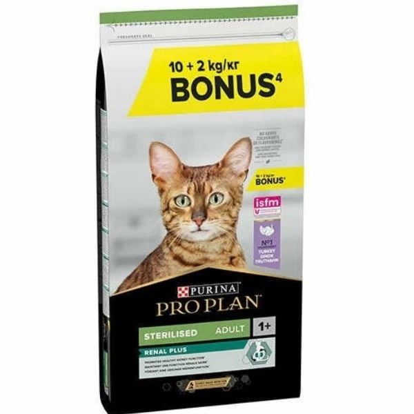 Pro Plan Hindili Kısırlaştırılmış Yetişkin Kedi Maması 10+2 Kg