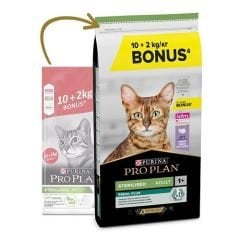 Proplan Hindili Kısırlaştırılmış Yetişkin Kedi Maması 10+2 Kg