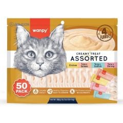 Wanpy Karışık Sıvı Kedi Ödülü 50 li