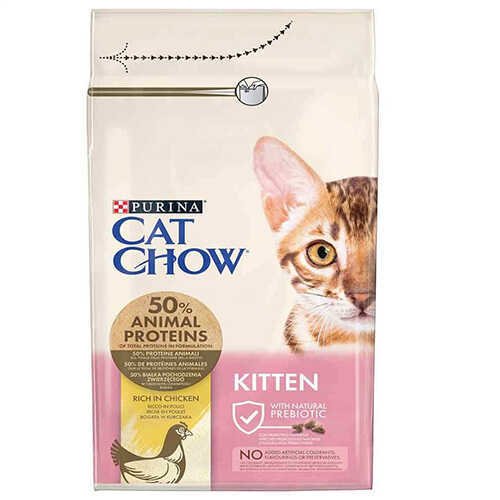 Cat Chow Kitten Tavuklu Yavru Kuru Kedi Maması 15 Kg