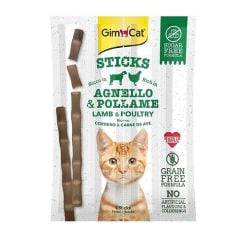 Gimcat Sticks Kuzulu Pirinçli Kedi Ödül Çubuğu