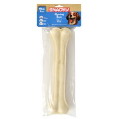 Snacky Beyaz Köpek Çiğneme Kemiği 25cm 270g