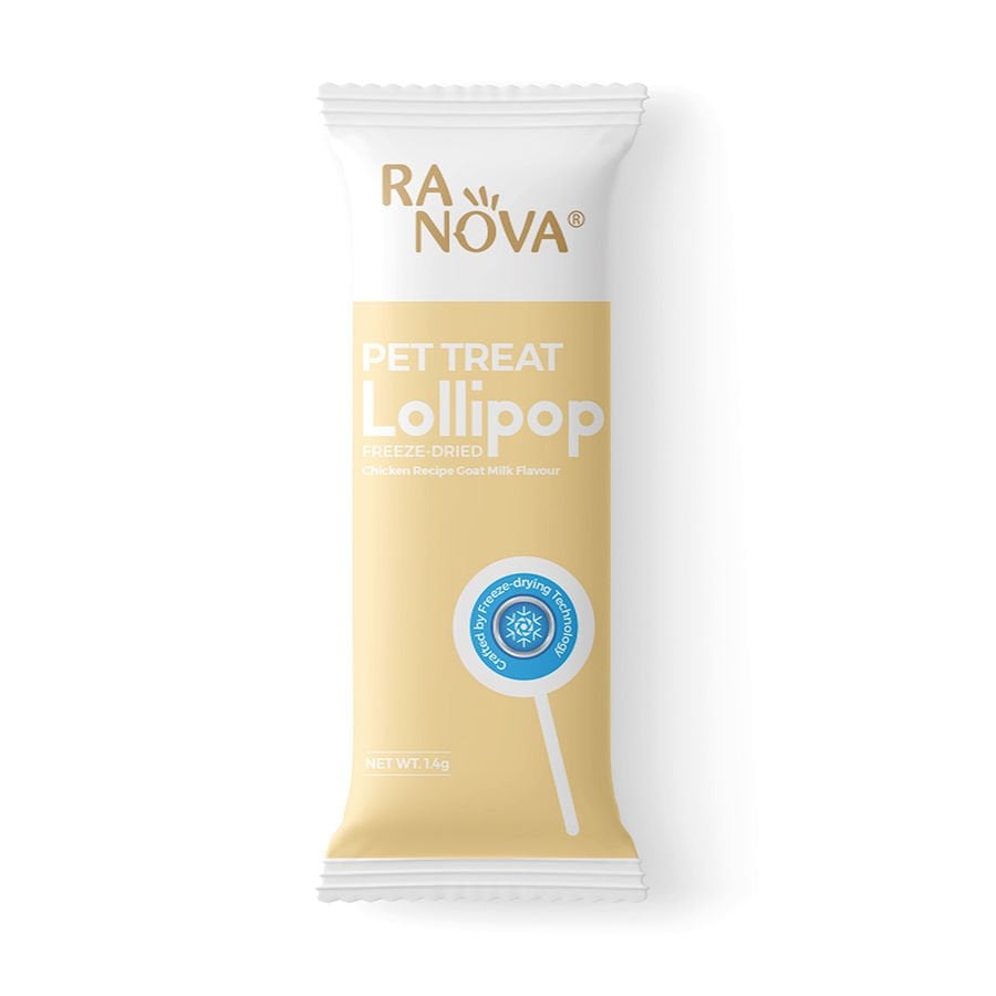 Ranova Kediler için Karışık Lezzetli Lolipop Tekli 1.4g
