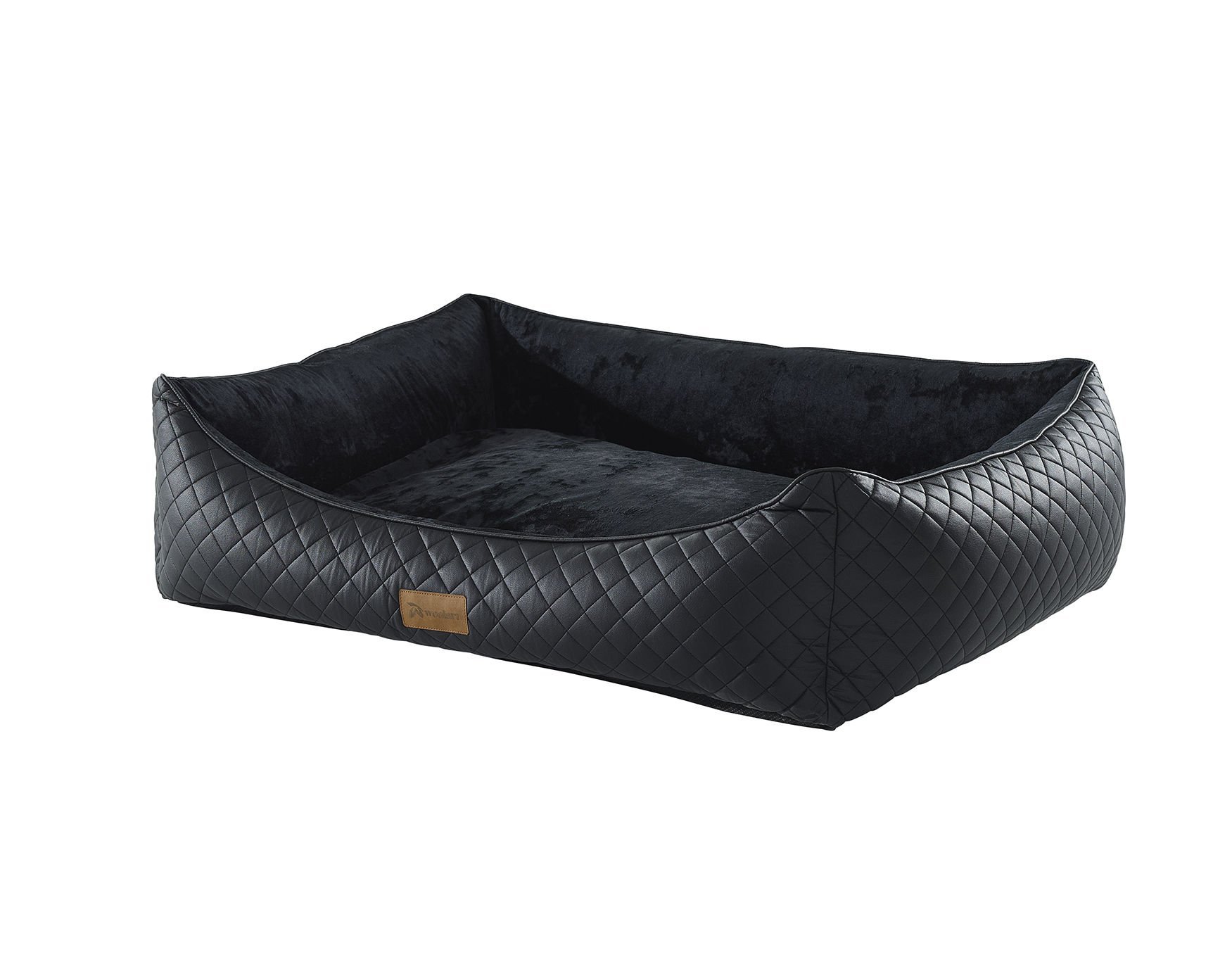 WOOLART CASTLE L SİYAH YATAK 95*125*30 CM