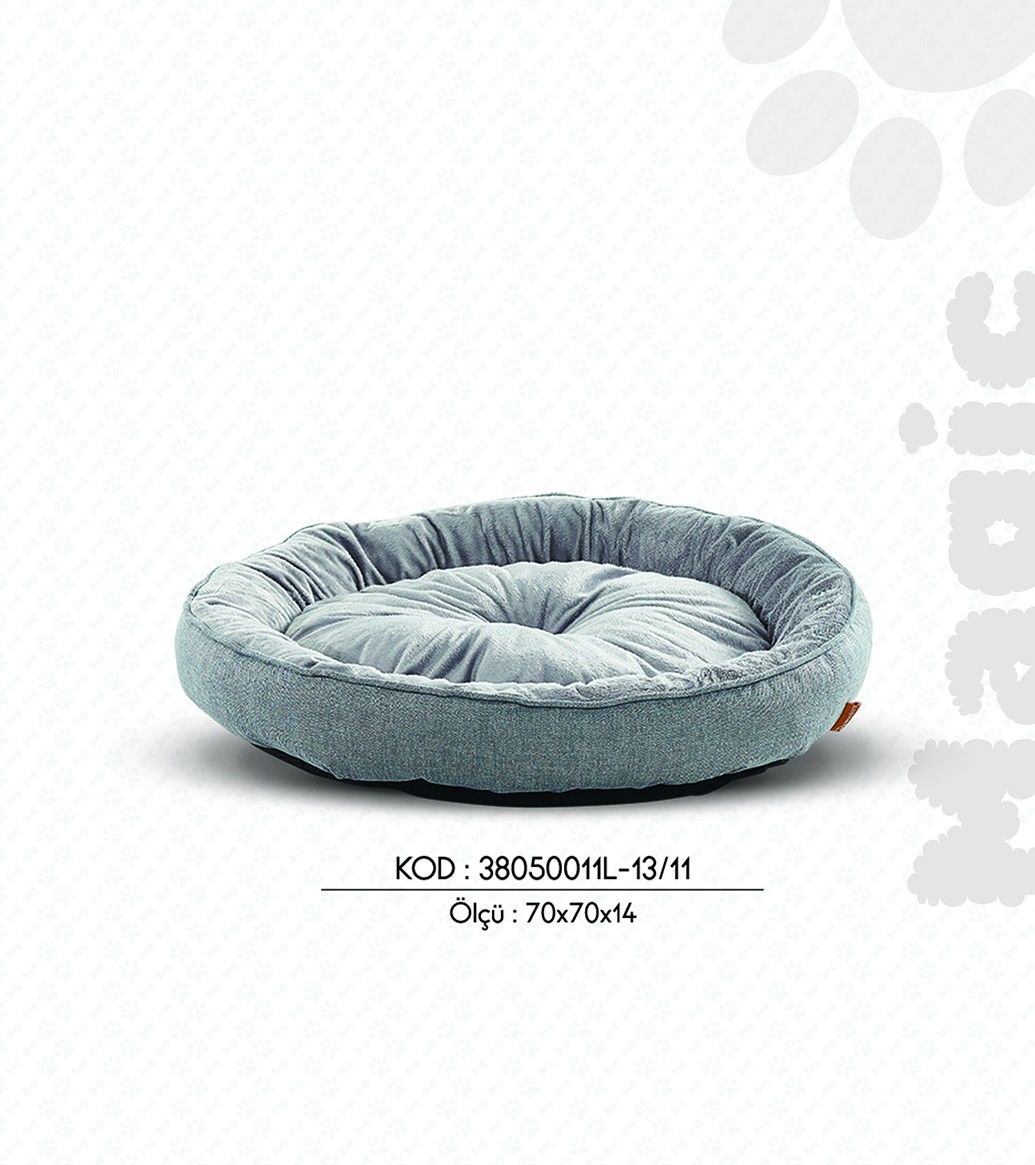 WOOLART MAGIC L GRI YATAK 70*70*14 CM