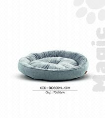 WOOLART MAGIC L GRI YATAK 70*70*14 CM