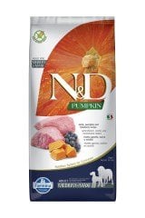 N&D Pumpkin Bal Kabaklı Kuzu Etli Yaban Mersinli Orta Ve Büyük Irk Yetişkin Köpek Maması 12  Kg
