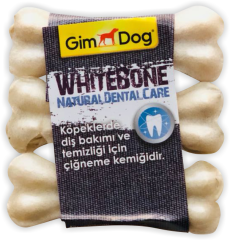 Gimdog Sütlü Press Dental Köpek Ödül Kemiği 9 Cm 3 lü