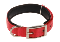 Doca 45 Cm Dokuma Boyun Tasması Kırmızı 26-36 Cm