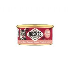 Voskes Ton Balıklı ve Somonlu Kedi Konservesi 85gr