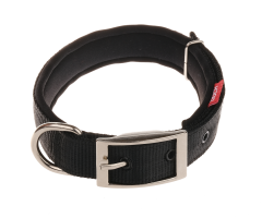 Doca 60 Cm Dokuma Boyun Tasması Siyah 37-49 Cm