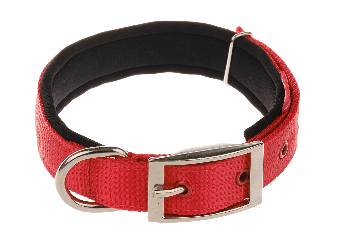 Doca 65 Cm Dokuma Boyun Tasması Kırmızı 41-54 Cm