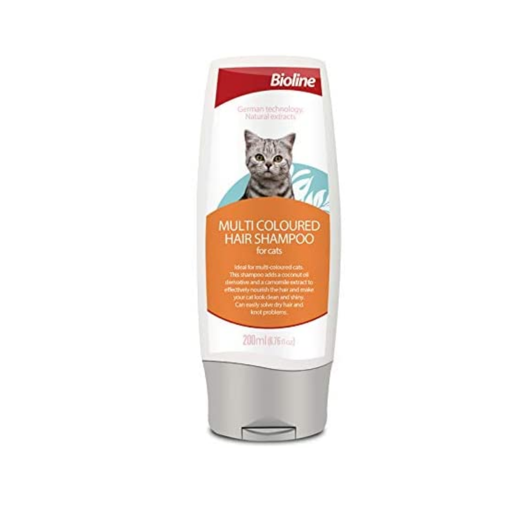 Bioline Kedi Şampuanı Çok Renkli Kediler 2387 200ml