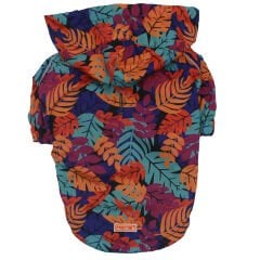 Pawstar Büyük Irk Köpek Yağmurluğu Kapşonlu Folium 22567 - 5XL