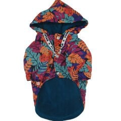 Pawstar Büyük Irk Köpek Yağmurluğu Kapşonlu Folium 22567 - 5XL