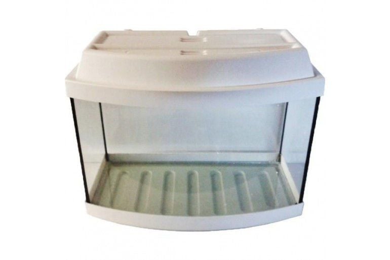 Bombeli Akvaryum 50cm Beyaz 50*28*43h