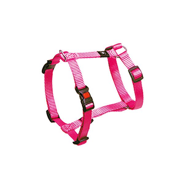 Flamingo Ziggi Köpek Göğüs Tasması  45-70CM 20MM Pembe