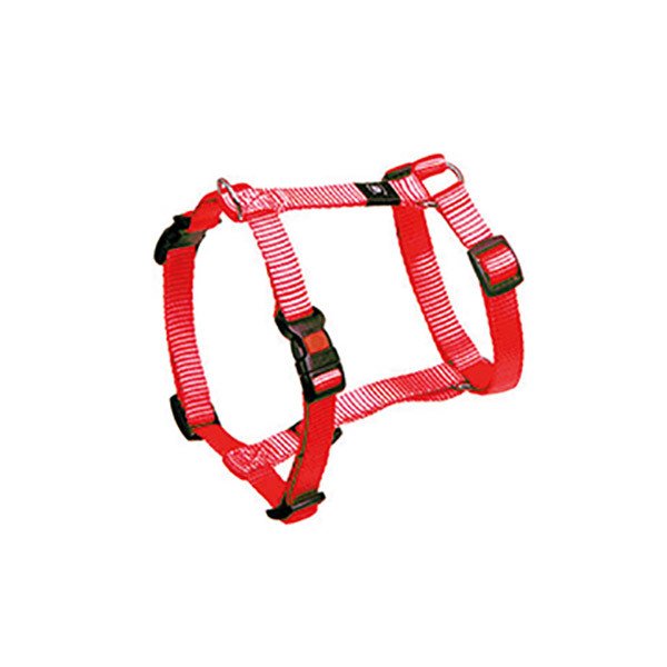 Flamingo Ziggi Köpek Göğüs Tasması 35-50 cm 15MM Kırmızı